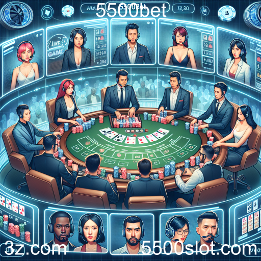 A Revolução dos Jogos Ao Vivo no 5500bet